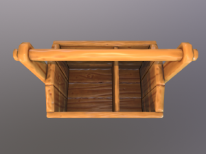 Stylized toolbox Model 3D