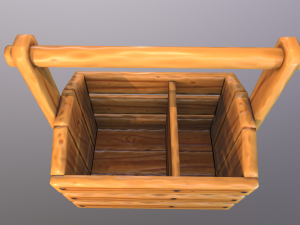 Stylized toolbox Model 3D