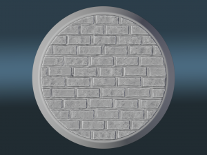 Round Base 3D प्रिंट मॉडल