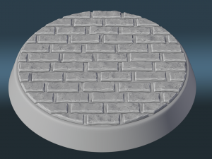 Round Base 3D Принт Модель