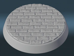 Round Base 3D Print Model