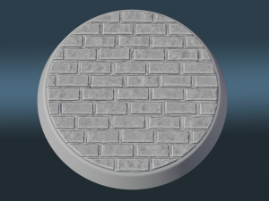 Round Base 3D Принт Модель