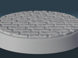 Round Base 3D Принт Модель
