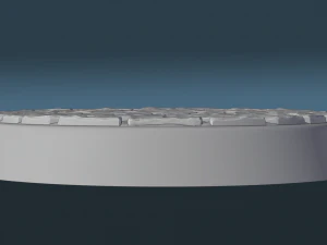 Round Base 3D Print Model