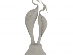 Sculpture birds 3D Model