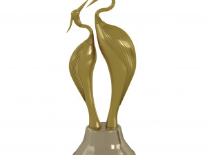 Sculpture birds 3D Model