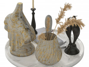 Decorative set 3D Модель