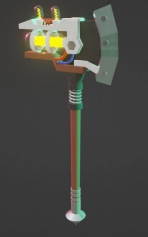Axe 3D-Modell .c4d .max .obj .3ds .fbx .stl .blend 