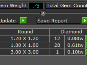 Heart Diamond Pendant 3D Print Model