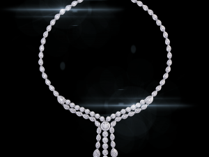 High Jewelry Necklace 3D Print Model