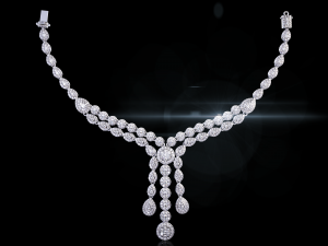 High Jewelry Necklace 3D Print Model