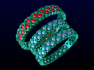 Wedding Infinity Heart Ring 3D Принт Модель
