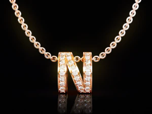 N pop pendant 3D Print Model