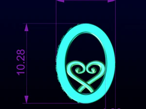 N pop pendant 3D Print Model