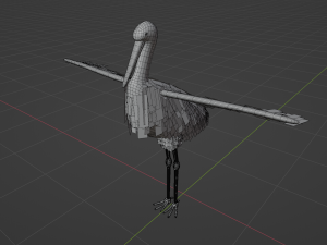 Stork 3Dモデル