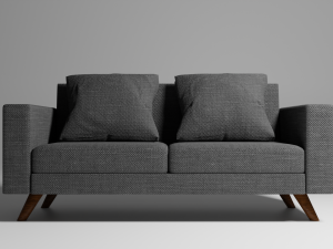 Realistic Sofa 3D 모델