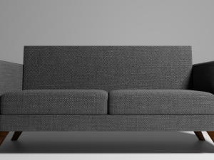 Realistic Sofa 3D मॉडल
