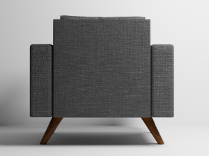 Single Sofa 3D मॉडल