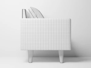 Одноместный диван 3D Модель