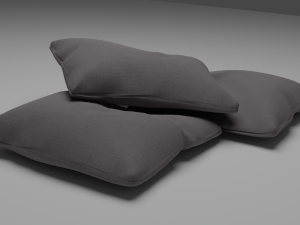 Realistic Pillows Modelo 3D