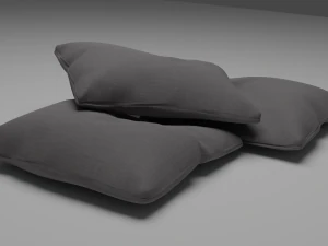 Ger&ccedil;ek&ccedil;i Yastıklar 3D Model