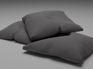 Realistic Pillows Modelo 3D