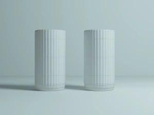 Ger&ccedil;ek&ccedil;i Bardaklar 3D Model