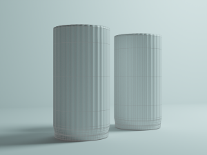 Realistic Cups 3D Modell