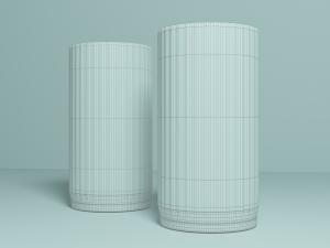 Realistic Cups 3D Modell