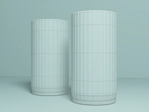 Ger&ccedil;ek&ccedil;i Bardaklar 3D Model