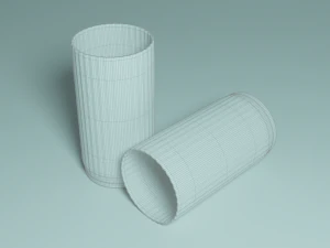 Ger&ccedil;ek&ccedil;i Bardaklar 3D Model