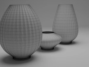 Ger&ccedil;ek&ccedil;i Vazo 3D Model