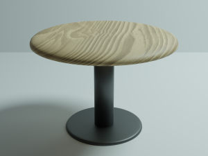 Realistic Table Modello 3D