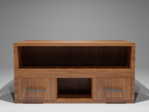 Realistic Furniture Wood 3D 모델