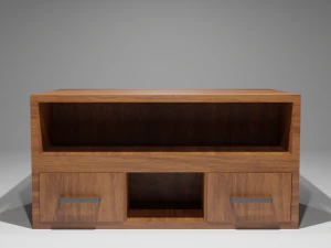 Ger&ccedil;ek&ccedil;i Mobilya Ahşap 3D Model