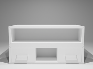 Realistic Furniture Wood 3D 모델
