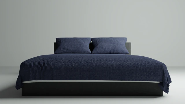 Ger&ccedil;ek&ccedil;i Yatak 3D Model .c4d .max .obj .3ds .fbx .stl .blend 