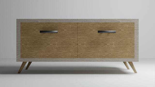 Realistic Furniture Home Three Model 3D .c4d .max .obj .3ds .fbx .stl .blend 