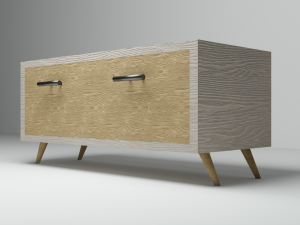 Realistic Furniture Home Three Model 3D