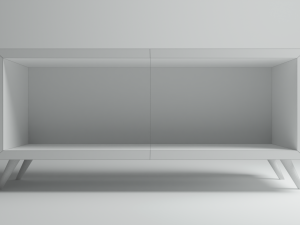 Realistic Furniture Home Three Model 3D