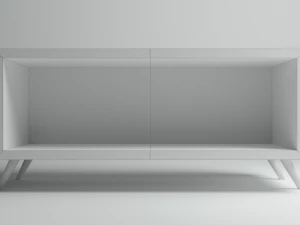 Ger&ccedil;ek&ccedil;i Mobilya Ev &Uuml;&ccedil; 3D Model