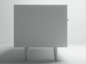 Ger&ccedil;ek&ccedil;i Mobilya Ev &Uuml;&ccedil; 3D Model