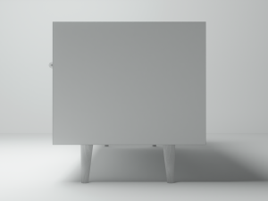 Realistic Furniture Home Three Model 3D