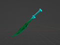 3D MODELS DIAMOND SWORD 3D Модель