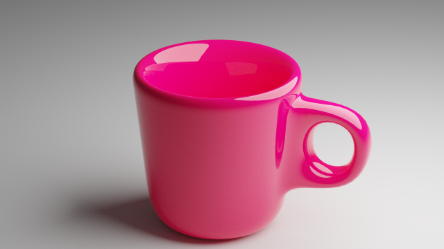 Taza de ceramica 3D Model .c4d .max .obj .3ds .fbx .stl .blend 