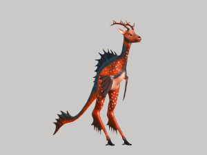 Mythical Creature 3D Model