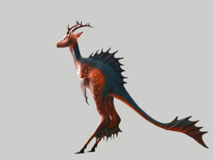Mythical Creature 3D Model