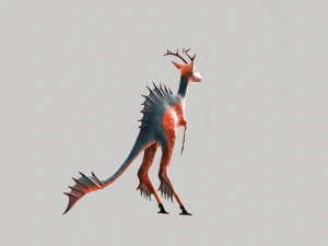 Mythical Creature 3D Model