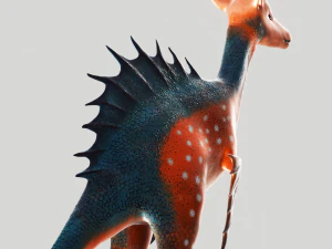 Mythical Creature 3D Model