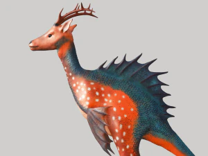 Mythical Creature 3D Model